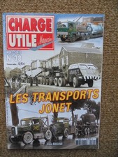 Charge utile magazine hors série n°38 Transports Jonet