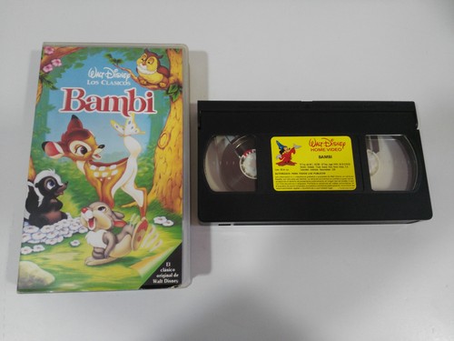 Bambi vhs walt disney - walt, los