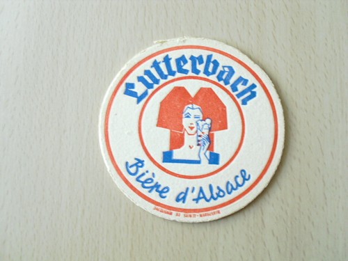 Sous bock lutterbach bière - sous-bock,