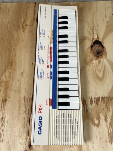 Vintage casio keyboard - vintage, pk-1
