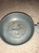 Tastevin en étain – Sceau des Chevaliers du Temple – “Sigillum Militum Christi"⚜