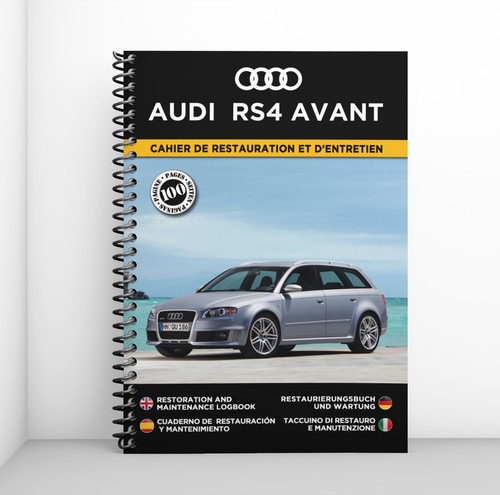 Audi rs4 avant cahier de - avant,