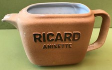 PICHET POT A EAU RICARD+ anisette MODELE RECTANGULAIRE