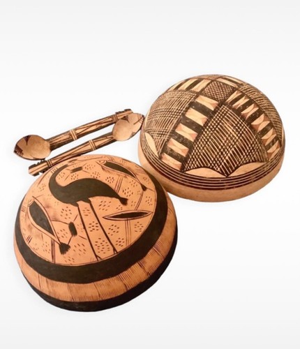 Duo calebasses africaine - ,