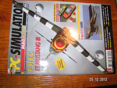 Simulation 51b f - p-51b, f-86