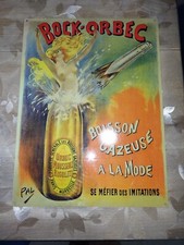 RARE PLAQUE PUBLICITAIRE