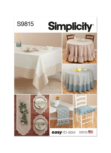 Simplicité 9815 décor - simplicité,