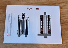 Maquette en carton TGV