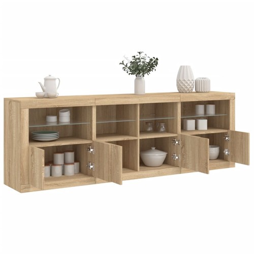 Buffet avec lumières - buffet, led