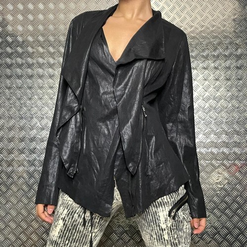 Waxed black deconstructed - black,