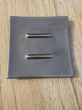 Porte savon carré gris - , foncé