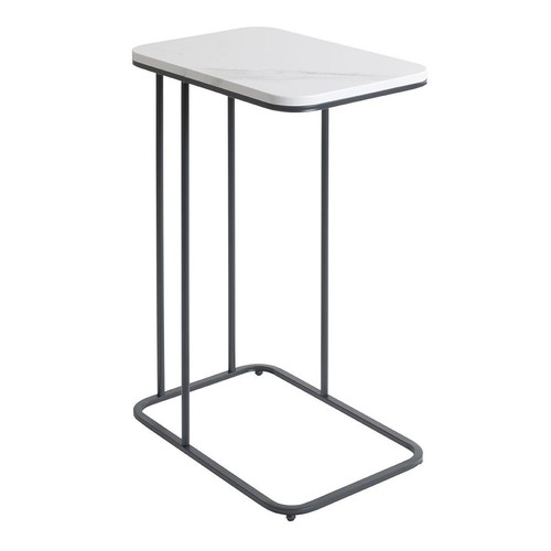 Table appoint effet marbre - table,