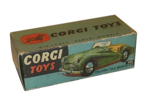 Corgi toys boîte box repro