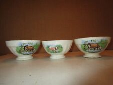 Lot de 3 jolis bols anciens en