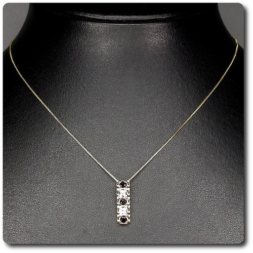 Pendentif saphir noir chaine - pendentif, +