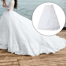 Jupon de mariage 2 cerceaux nuptiale Crinoline sous-jupe pour robe de mariée