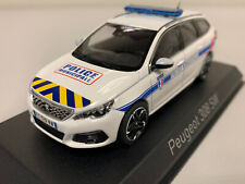 Norev Peugeot 308 SW 2018 "Police Municipale" 1/43 473944 1223