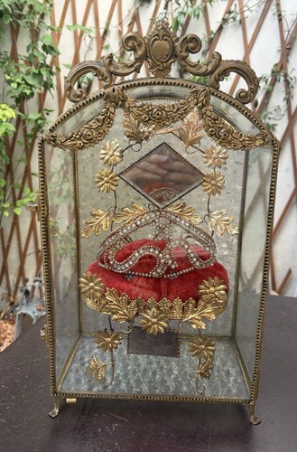 Vitrine reliquaire verre - vitrine, en
