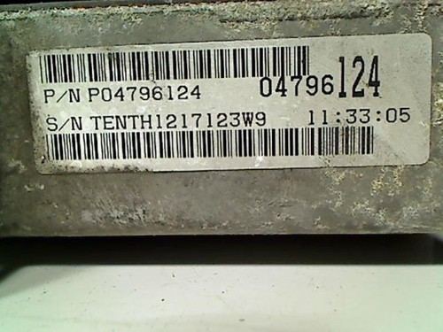 Calculateur moteur chrysler - calculateur,