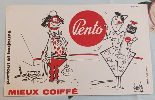 Ancien buvard pento - ancien,