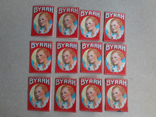 Lot  12 carnets pub BYRRH