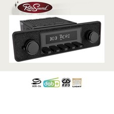 RETROSOUND RSD-BLACK-1DAB DAB+ -Set Noir Autoradio Oldtimer US Cars Oldsmobil