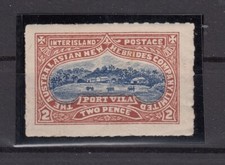 25364/ NEW HEBRIDES – LOCAL POST – Y&T # 1 MINT MH – CV 410 $