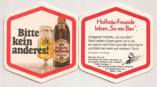 Stuttgarter hofbräu old - stuttgarter,