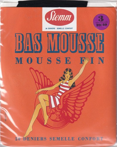 Bas nylon stemm mousse - bas,