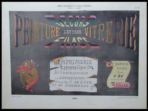Enseignes typographie - enseignes, et