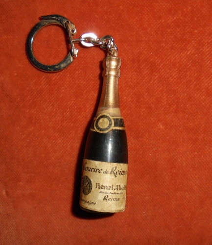 Porte clés key ring - ring, champagne