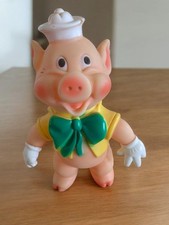 Figurine - Ancien Pouet Les Trois Petits Cochons - Nouf Nouf