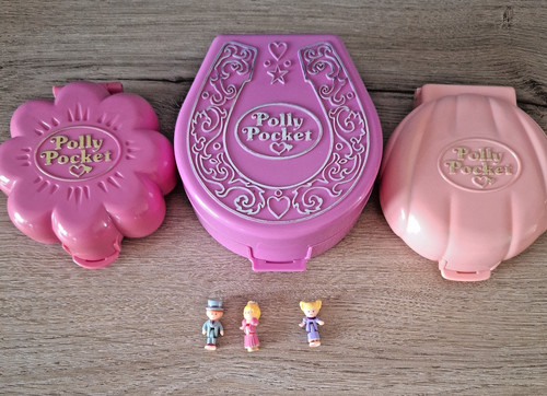 Lot polly pocket - pocket, bluebird