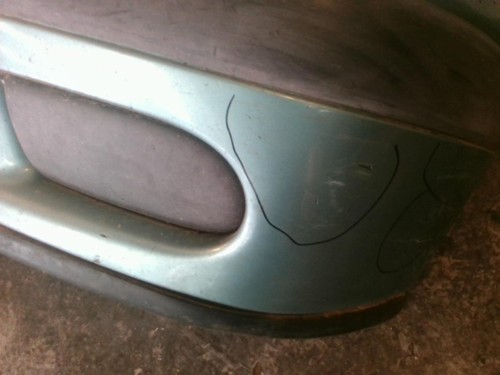 Pare choc avant renault - renault, clio