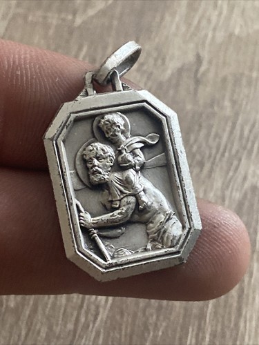 Ancien pendentif métal - ancien, en