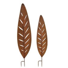 Ensemble 2 tuteurs feuille 32x144cm