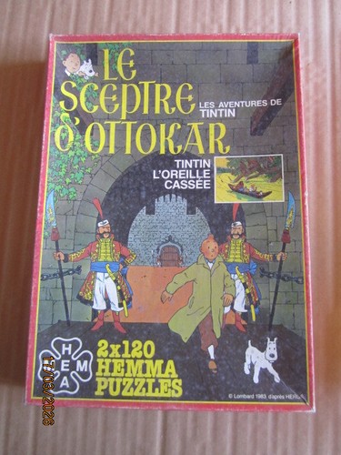 Puzzle tintin le sceptre - tintin,