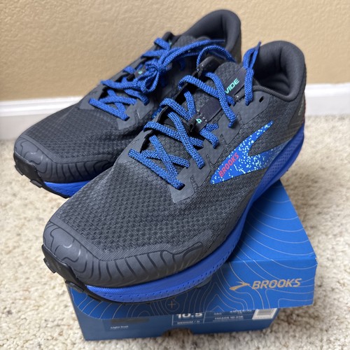 New mens brooks ebony black - new,