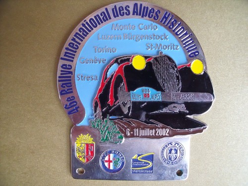 Badge calandre rallye - badge,