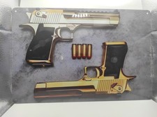 Plaque Métallique Desert