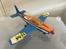 Avion Joustra F-DHM jouet Tôle Ancien Vintage 