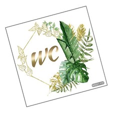  Sticker Abattant Wc Décoration Toilette Pour Décalcomanie De Salle Bain