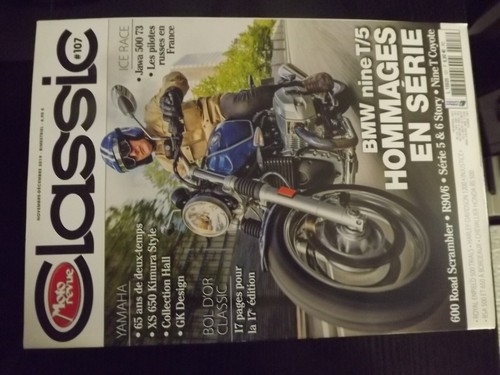 Revue moto classic - moto,