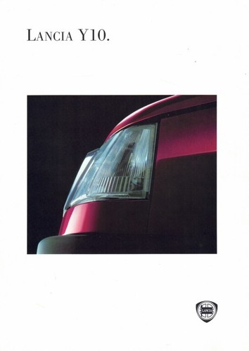 Catalogue brochure lancia y10 - catalogue,