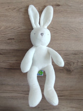 DOUDOU PELUCHE LAPIN CELESTE