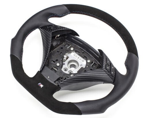 Volant cuir alcantara bmw 5 - volant,