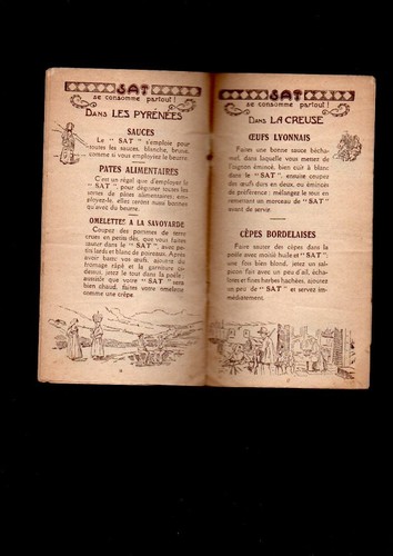 Livre cuisine publicitaire - cuisine,