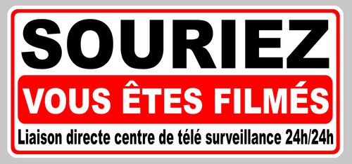Video surveillance souriez - video,