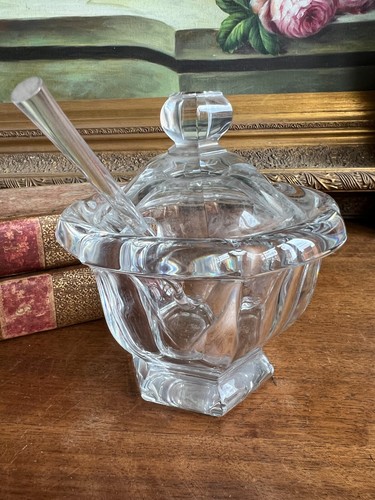Sucrier confiturier cristal - sucrier, &
