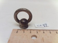 Ancien anneau de suspension en laiton blanc H: 37 mm femelle pas 10 mm (CZ89B1)